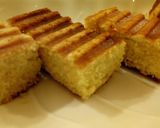 A picture of step 4 of Grilled Cake#Snackrecipescontest.