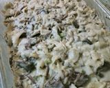 A picture of step 5 of Vegan Mushroom & "Jackfruit" Beef Stroganoff.