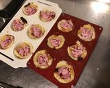 Une image de l'étape 3 de Petits nids farcis jambon blanc,mozzarella di buffala et tomates cerises.