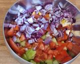 Görögsaláta recept fázis 3 fotója