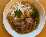A picture of step 6 of Slow cooker- duck with rice noodles.