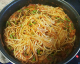 Foto del paso 5 de la receta: Putanesca con espárragos trigueros(vegetariano)