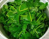 Foto langkah ke 1 dari resep Daun Lumai Cabe Cong Teri.