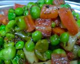 A picture of step 4 of Gajar matar ki sabzi,.