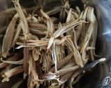 A picture of step 2 of Banana flower Vadai.