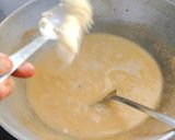 A picture of step 4 of Broccoli Cheddar Cheese Soup.