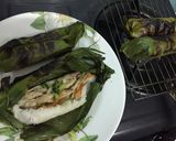Foto langkah ke 6 dari resep Nasi Bakar Ayam suir sehat.