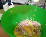 Foto del paso 3 de la receta: Hamburguesa de pollo, boniato, cebolla y calabacín