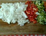 Foto del paso 1 de la receta Empanada de hojaldre, con verduras, carne y atún