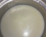 A picture of step 1 of Vanilla ice cream in mango.