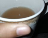 A picture of step 5 of Sonf ajwain or ginger powder Tea.