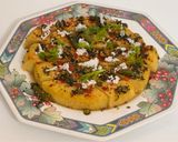 A picture of step 14 of Yellow Moong Dal Dhokla.
