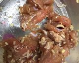 Hình bước làm 1 của món Bầu om nấm bào ngư