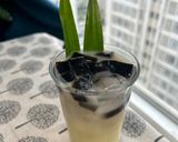 Hình bước làm 3 của món Sữa Đậu Xanh Sương Sáo