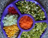 Foto del paso 1 de la receta: Canastitas de verduras 🥕