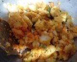 A picture of step 3 of Cheese vada.
