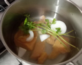 Foto del paso 1 de la receta: Caldo de pollo con verduras, arroz y garbanzos