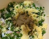A picture of step 1 of Jhat phat Spring Onion Pakoray.