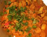A picture of step 12 of Masala Soya Curry.