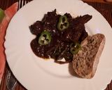 Coq au vin tyúkból recept fázis 6 fotója