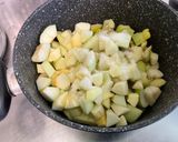 Une image de l'étape 6 de Compote de coings du Japon et pommes à la vanille.