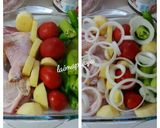 A picture of step 2 of Roasted chicken (Turkish recipe).