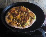 A picture of step 7 of Jeera aloo,masala chaas with masala paratha.
