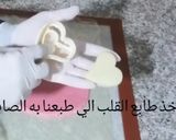 صورة لخطوة 5 من وصفة صابلي القلوب بحشو جوز الهند والحليب المركز