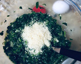 Foto del paso 2 de la receta: Tortilla de espinacas con ensalada tricolor en essen
