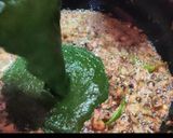 A picture of step 4 of Restraunt style PALAK PANEER.
