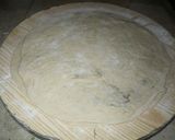 A picture of step 4 of Mungri pratha.