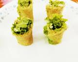 Bread lettuce roll with cream and pumpkin seeds Green chutney recipe step 10 photo
