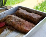 Foto del paso 1 de la receta: Matambrito de Cerdo a la pizza en la parrilla