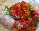 Foto del paso 2 de la receta: Albóndigas de merluza y pimientos del piquillo