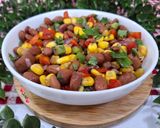 عکس مرحله 5 از دستور سالاد لوبیا چیتی 😋