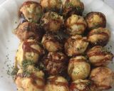 A picture of step 2 of Japanese Takoyaki!.