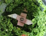 A picture of step 5 of Crispy tikki chole.