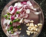 A picture of step 2 of Methi daane ki sabji.