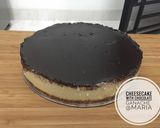Foto langkah ke 12 dari resep Cheesecake with Chocolate Ganache.