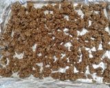 Cukormentes fehérjés granola recept fázis 4 fotója