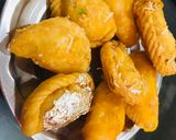 A picture of step 14 of Mawa ghujia.