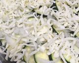 A picture of step 2 of Keto Friendly Zucchini Casserole.