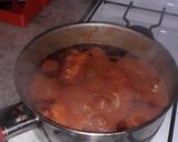 Foto del paso 3 de la receta: Fideos con pollo y salsa🤪🤪🤪