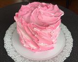 Foto del paso 5 de la receta: Torta de chocolate para bautismo Torbellino Rosa