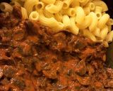 Gomba pörkölt🍛 recept fázis 3 fotója