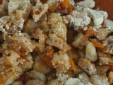 Ñoquis con puré instantáneo
