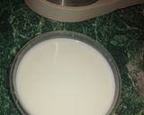 A picture of step 3 of White forest cake.