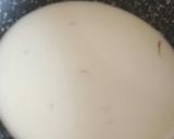 A picture of step 1 of Suji aamsatto (semolina mango papad) sweet.