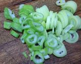 Hình bước làm 1 của món Mì Tiềm chay