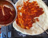Házi pizzatészta és paradicsomos alap recept fázis 2 fotója